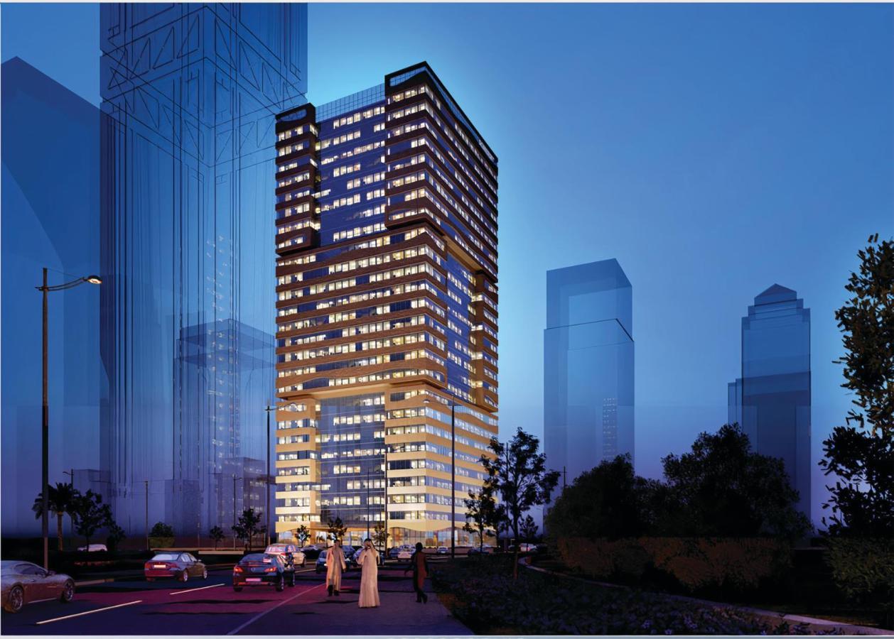 多哈萨默塞特西湾公寓式酒店 外观 照片 The 3D model of the building